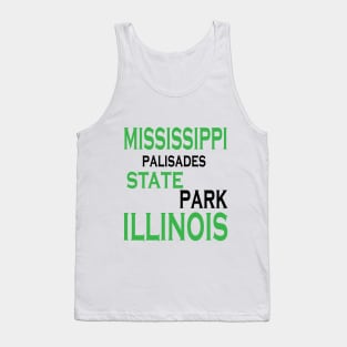 mississippi palisades state park illinois Tank Top